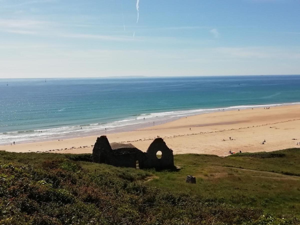 Les Terrasses Du Chateau Barneville-Carteret Eksteriør bilde